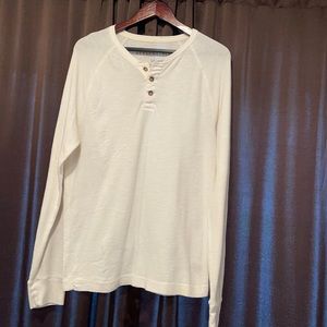 Cream thermal Henley